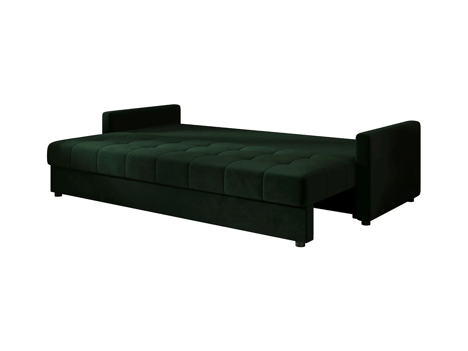 BEDANTE CANAPÉ MOS BIS avec fonction lit ITAKA 10 Vert foncé