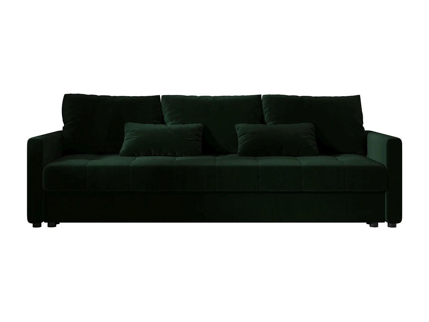 BEDANTE CANAPÉ MOS BIS avec fonction lit ITAKA 10 Vert foncé