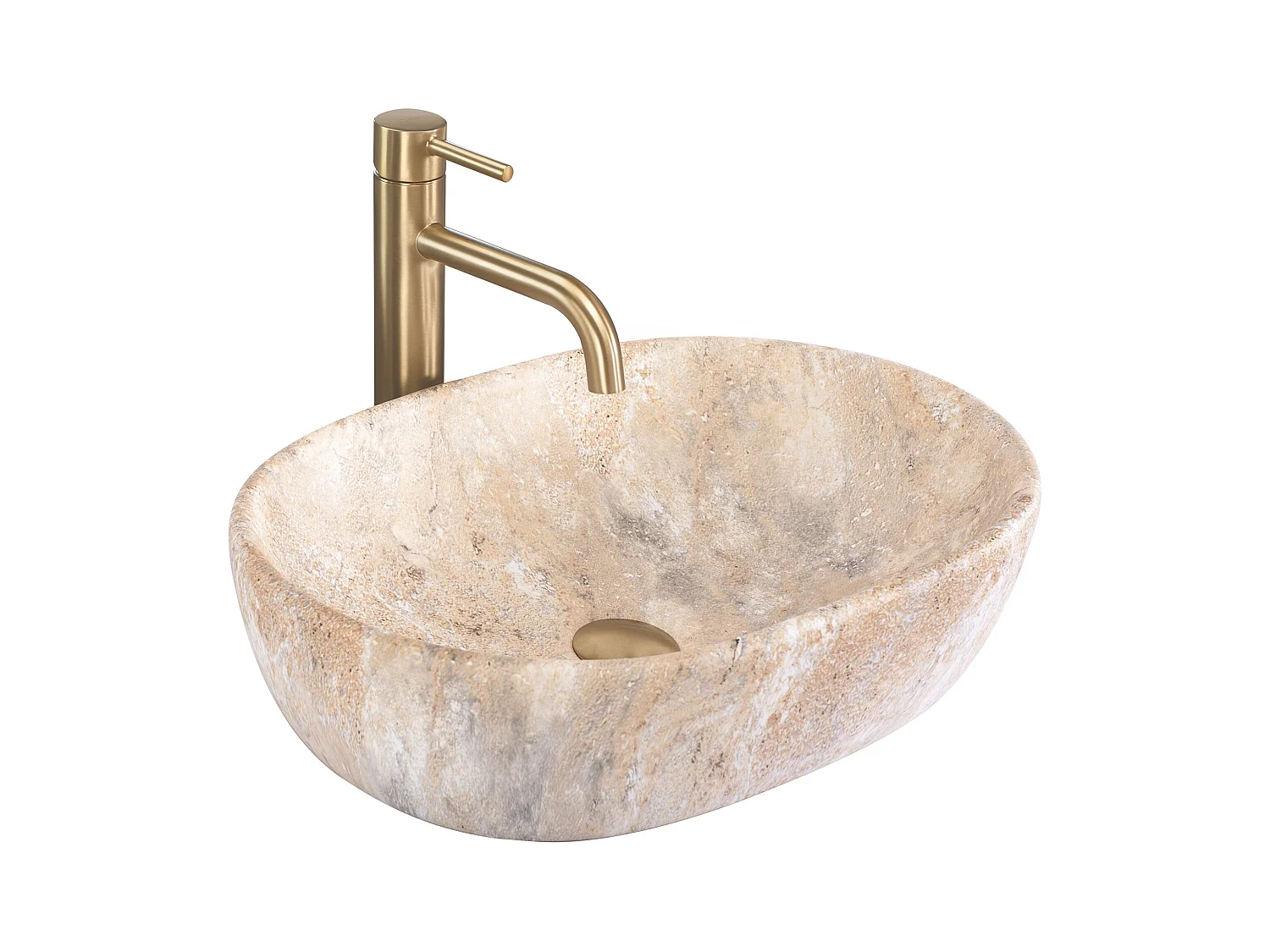 Vasque À Poser Rea Amelia  beige