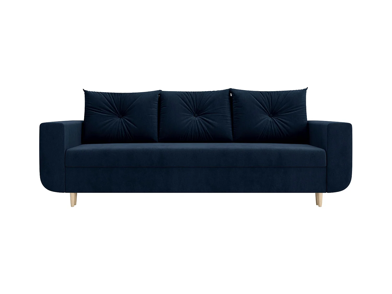 BEDANTE canapé DELFIN avec fonction de couchage ITAKA 11 bleu foncé