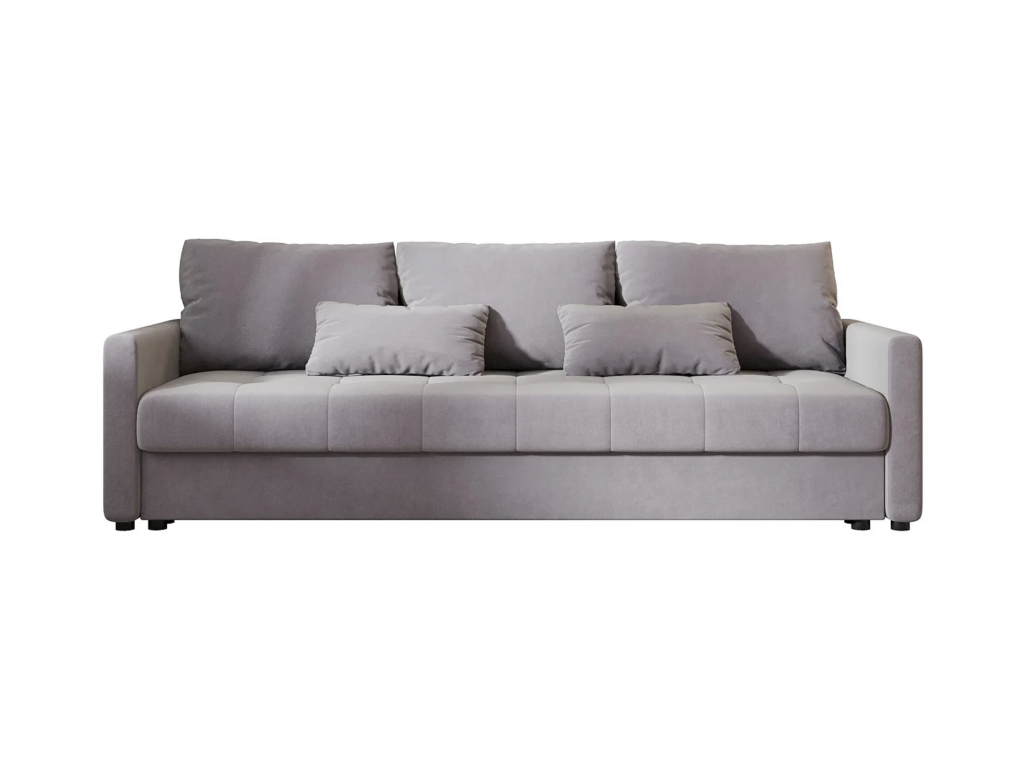 BEDANTE CANAPÉ MOS BIS avec fonction lit ITAKA 50 Gris clair