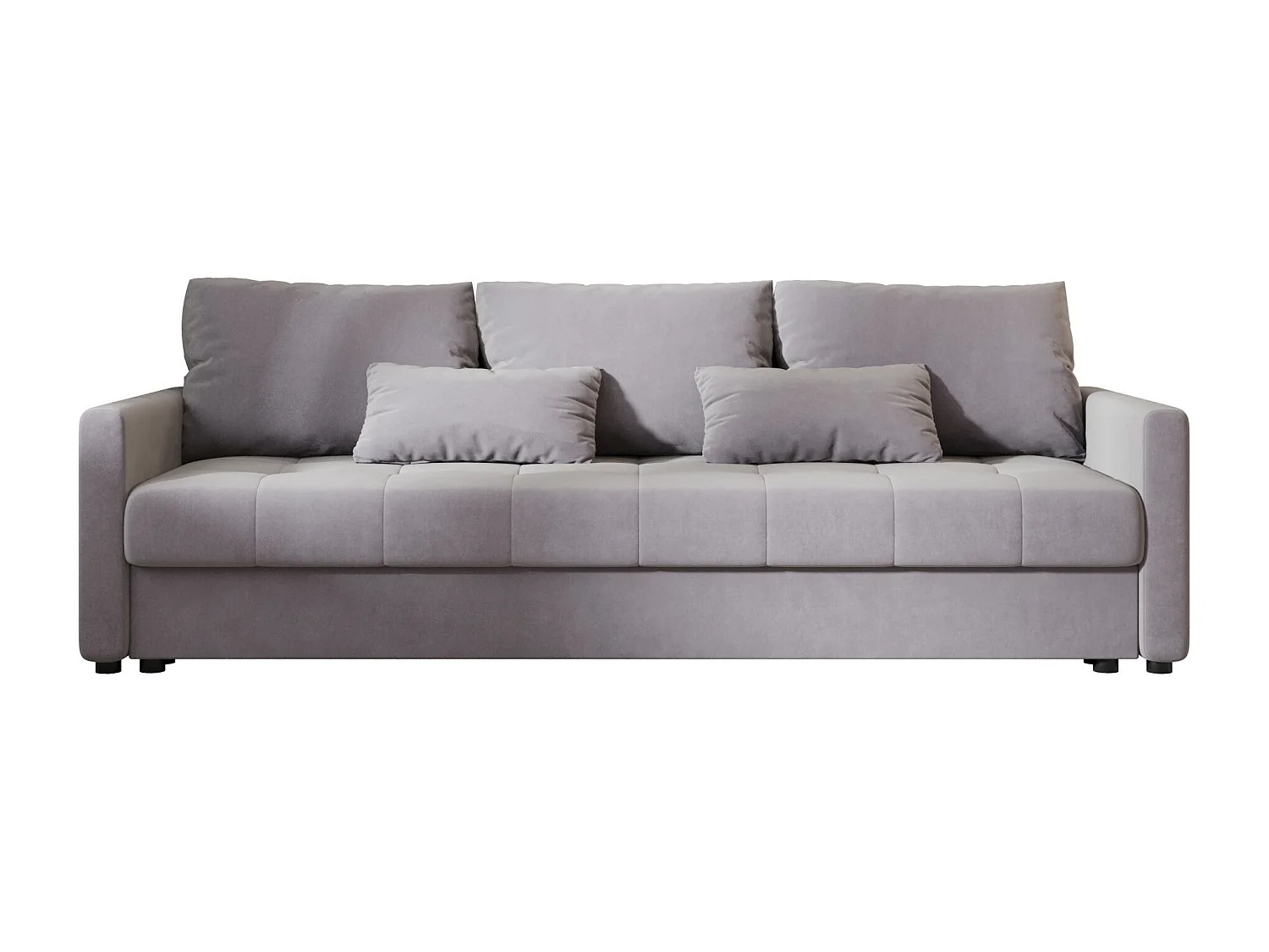 BEDANTE CANAPÉ MOS BIS avec fonction lit ITAKA 50 Gris clair