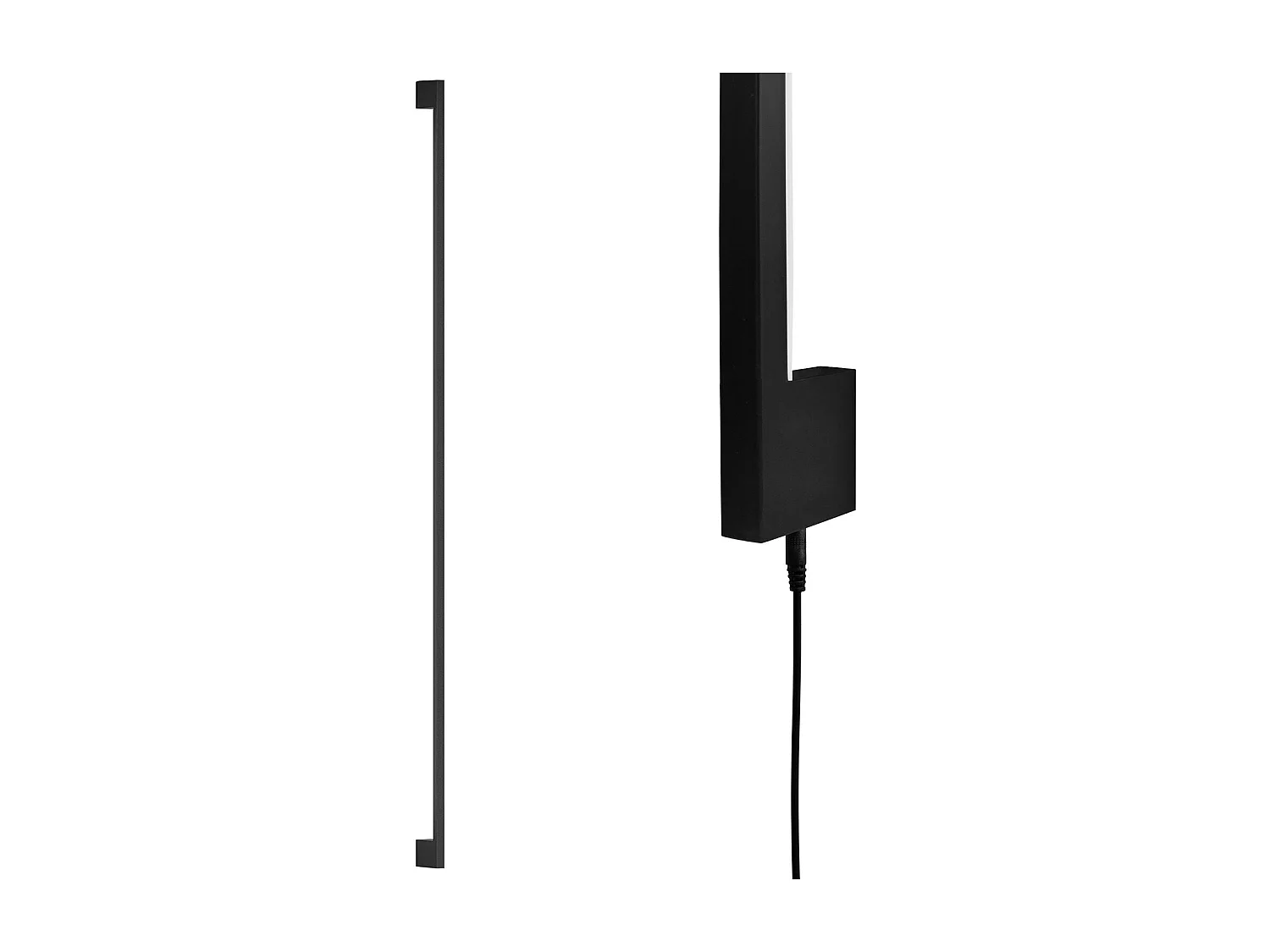 Toolight LHJ066-W væglampe sort 1,5X4X150CM