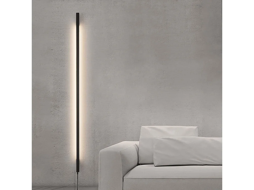 Toolight LHJ066-W væglampe sort 1,5X4X150CM