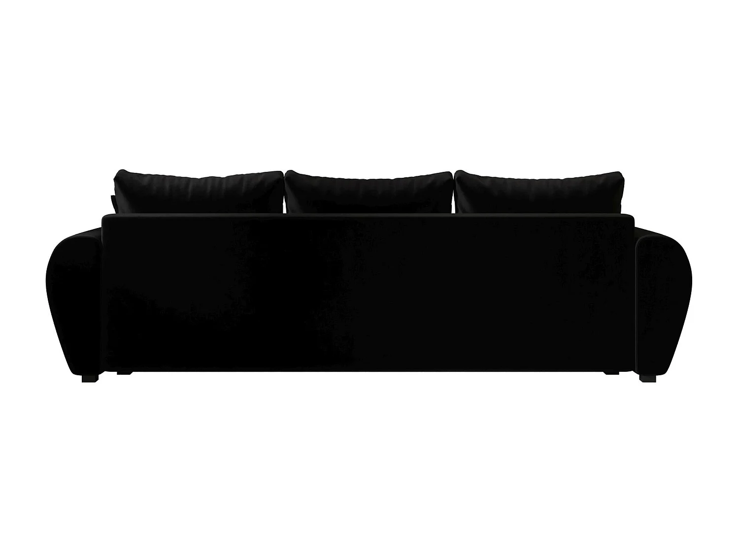 BEDANTE CANAPÉ MOLISA avec fonction lit ITAKA 15 Noir