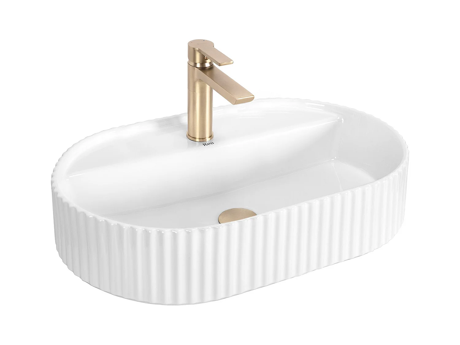 Vasque À Poser Rea Marcela 60 White