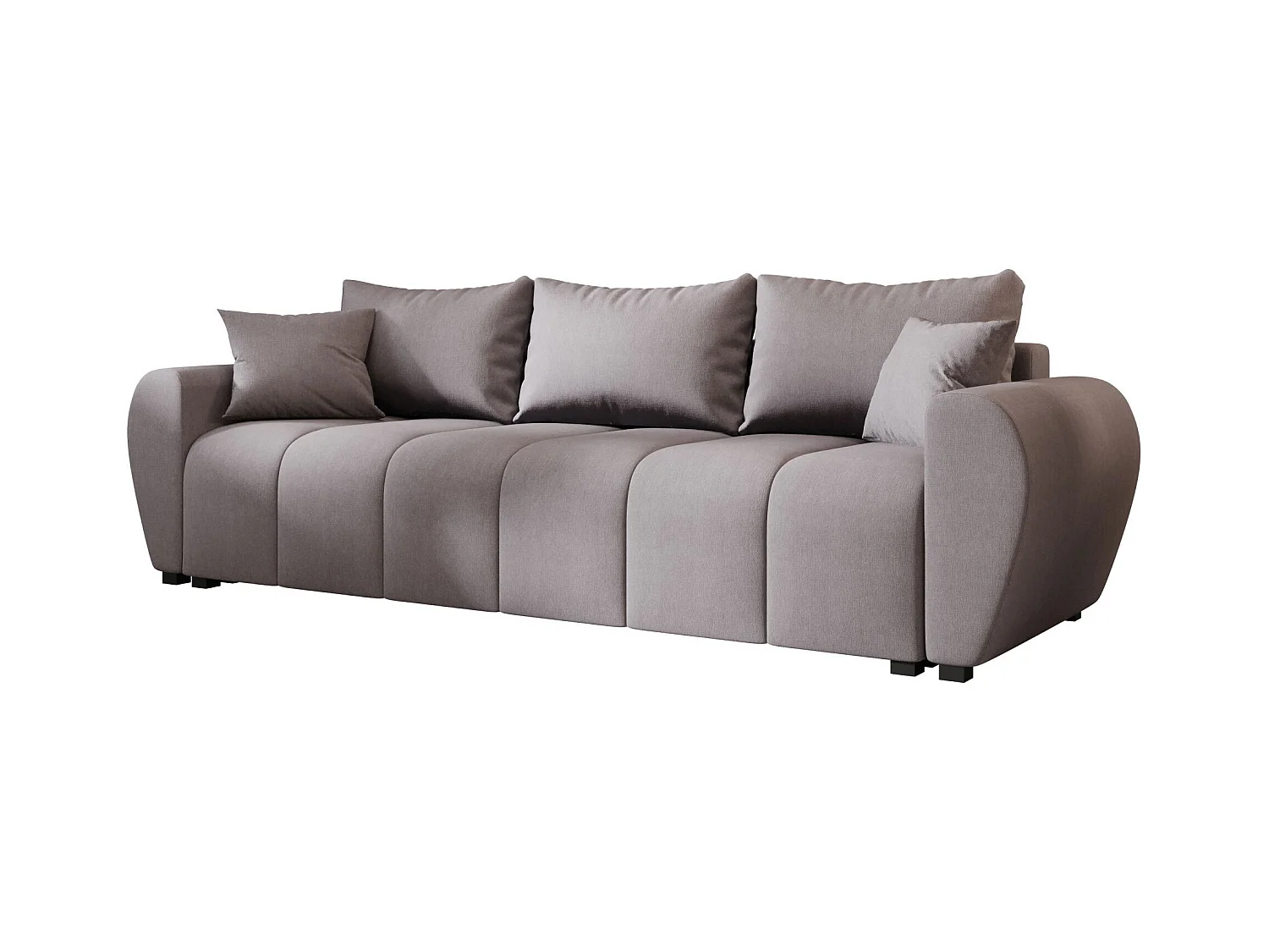 BEDANTE CANAPÉ MOLISA avec fonction lit COSMIC 160 Gris