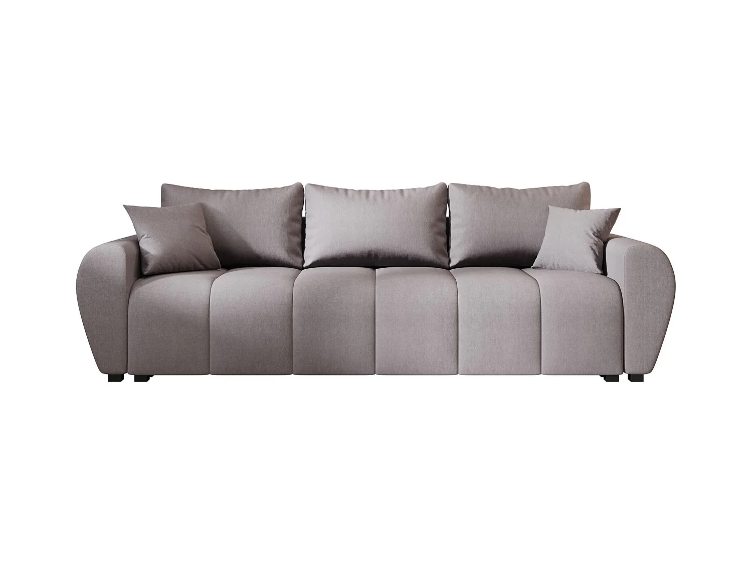 BEDANTE CANAPÉ MOLISA avec fonction lit COSMIC 160 Gris