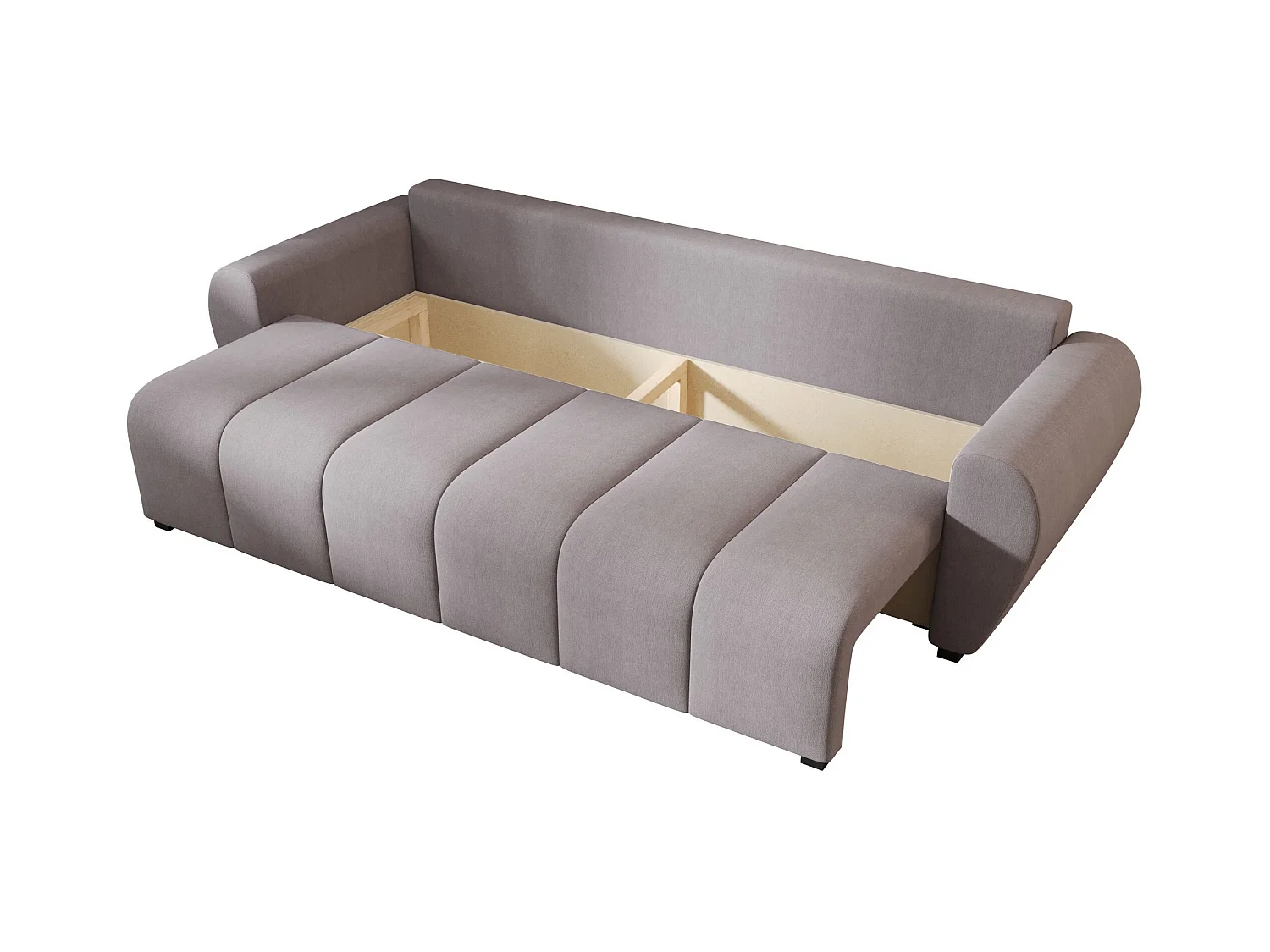 BEDANTE CANAPÉ MOLISA avec fonction lit COSMIC 160 Gris