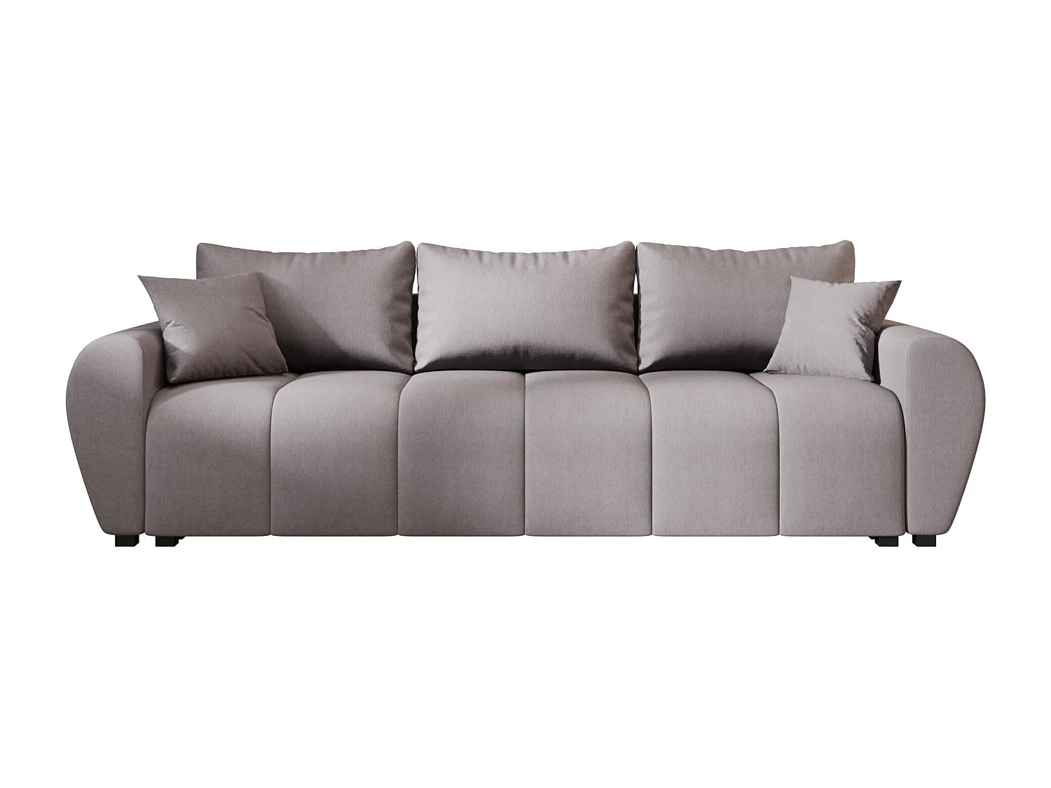 BEDANTE SOFA MOLISA mit Schlaffunktion COSMIC 160 Grau Sofa mit Stauraum Bettkasten Wohnzimmersofa Couch Sofa Bettsofa Bettkasten Bettcouch