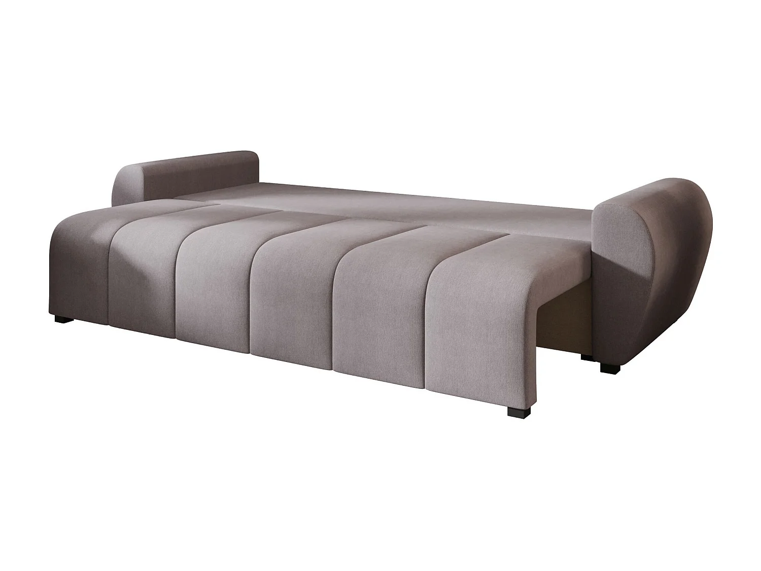 BEDANTE SOFA MOLISA mit Schlaffunktion COSMIC 160 Grau Sofa mit Stauraum Bettkasten Wohnzimmersofa Couch Sofa Bettsofa Bettkasten Bettcouch