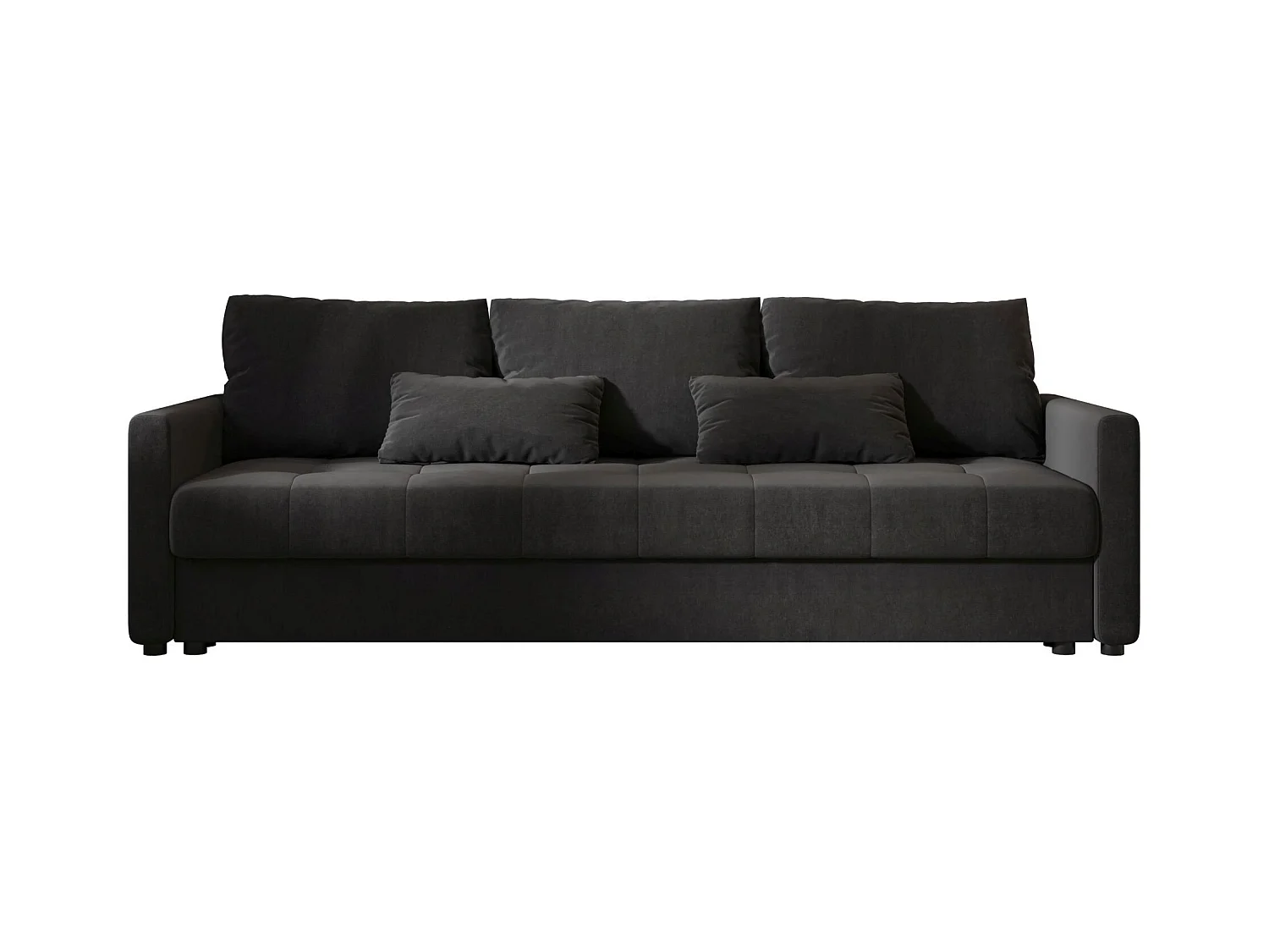 BEDANTE CANAPÉ MOS BIS avec fonction lit ITAKA 27 Gris foncé