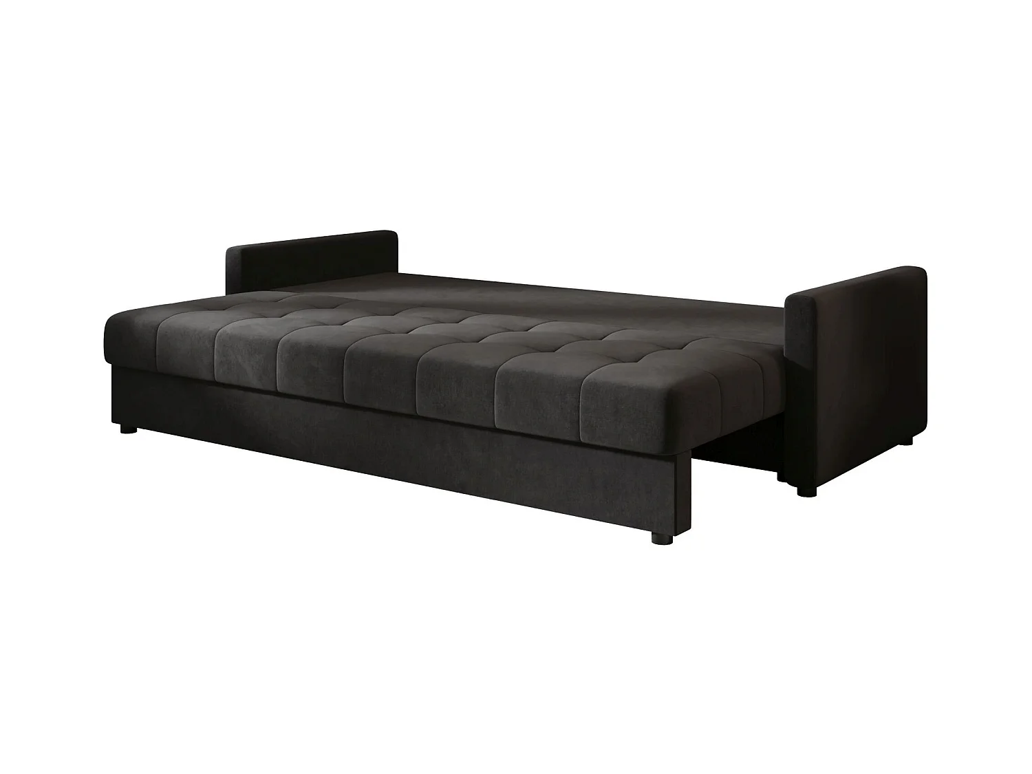 BEDANTE CANAPÉ MOS BIS avec fonction lit ITAKA 27 Gris foncé