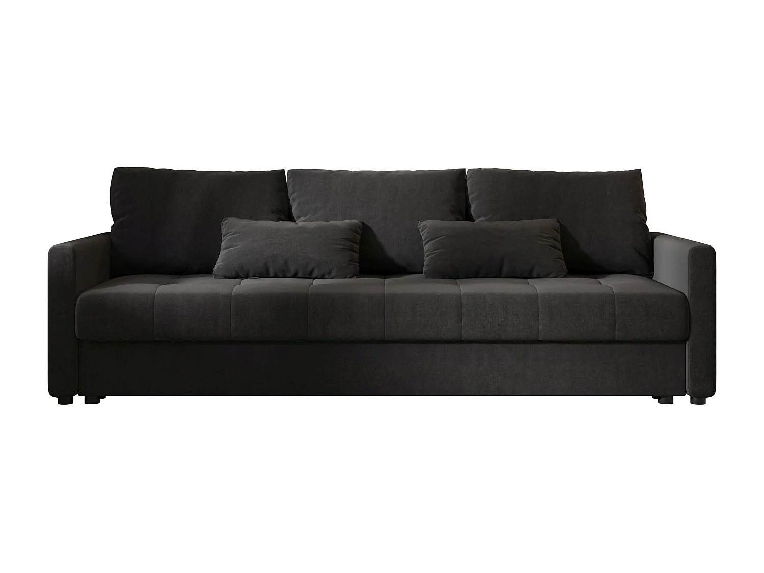 BEDANTE CANAPÉ MOS BIS avec fonction lit ITAKA 27 Gris foncé