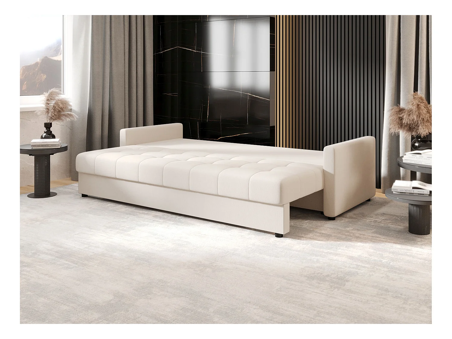 BEDANTE CANAPÉ MOS BIS avec fonction lit COSMIC 10 Beige