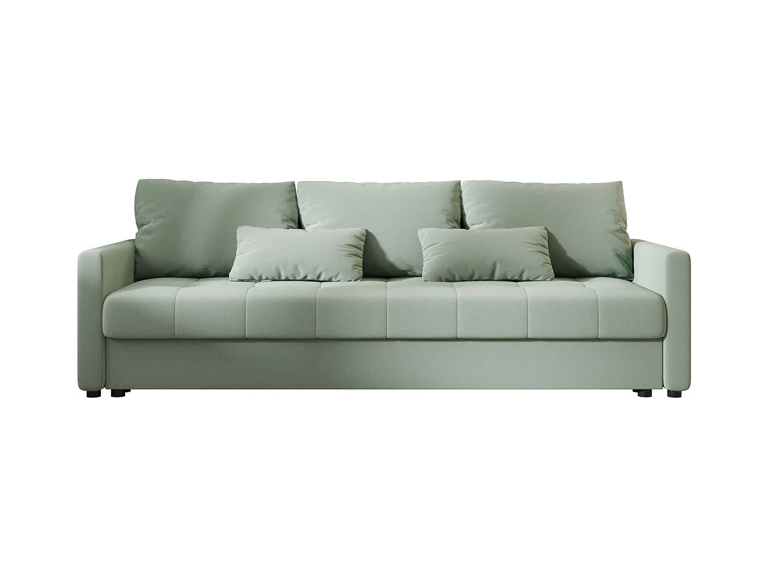 BEDANTE CANAPÉ MOS BIS avec fonction lit COSMIC 16 Vert clair