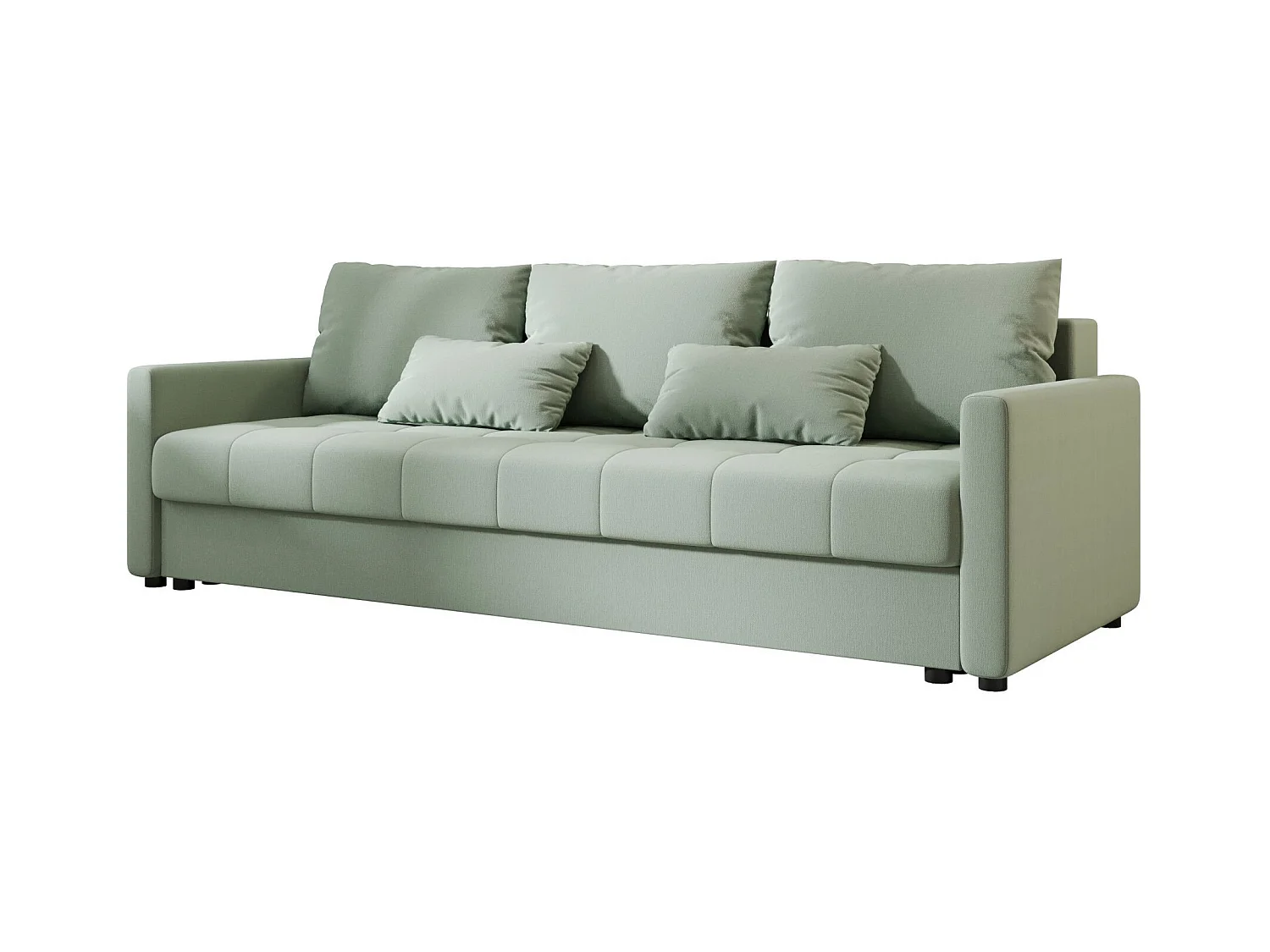 BEDANTE CANAPÉ MOS BIS avec fonction lit COSMIC 16 Vert clair