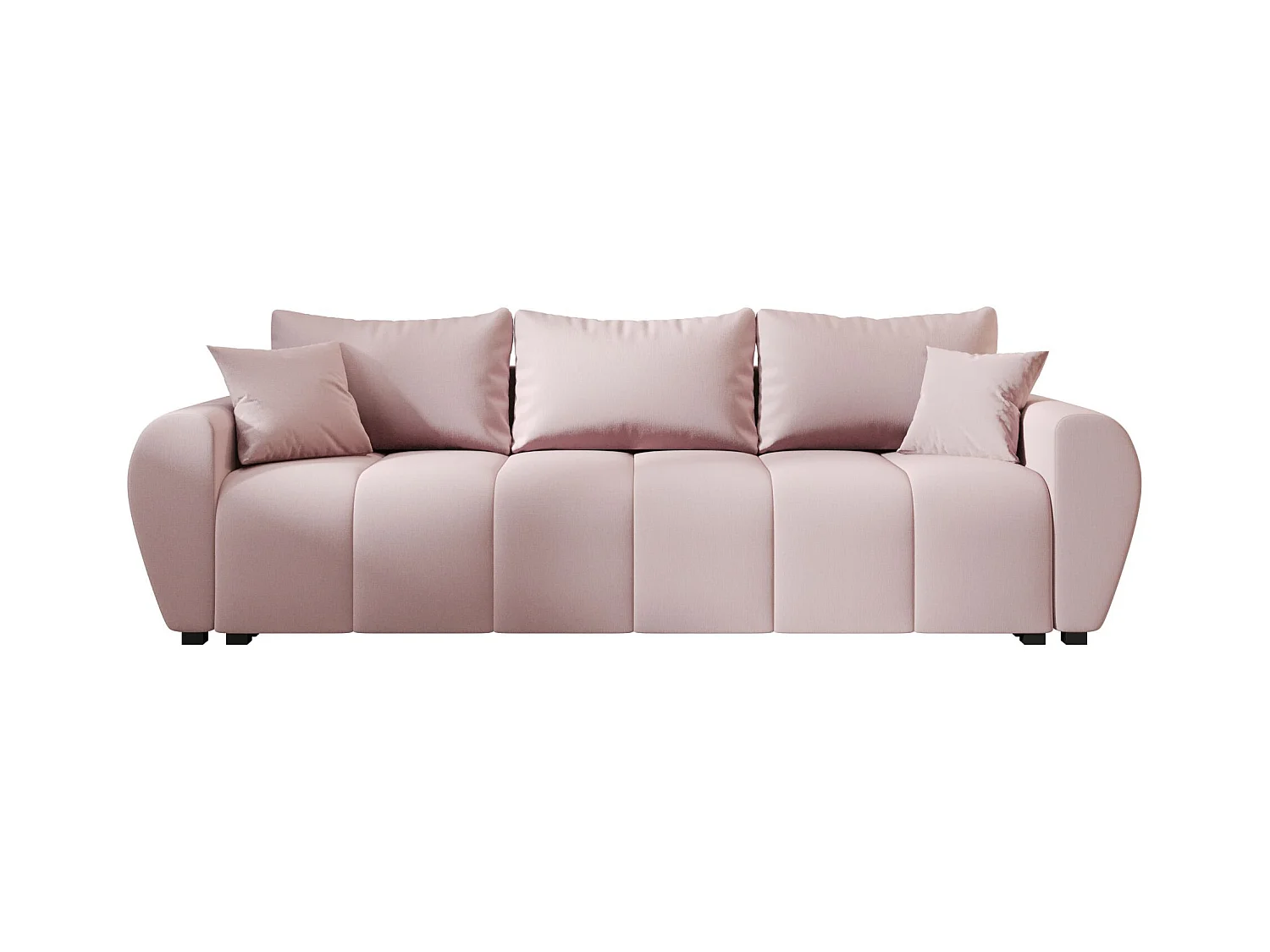 BEDANTE CANAPÉ MOLISA avec fonction lit COSMIC 14 Rose