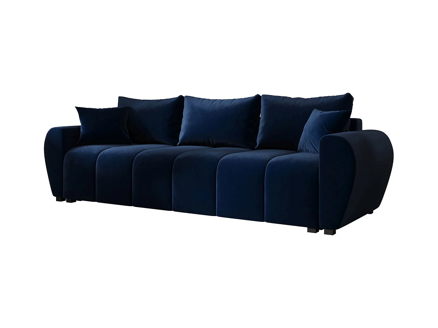 BEDANTE CANAPÉ MOLISA avec fonction lit ITAKA 11 Bleu foncé