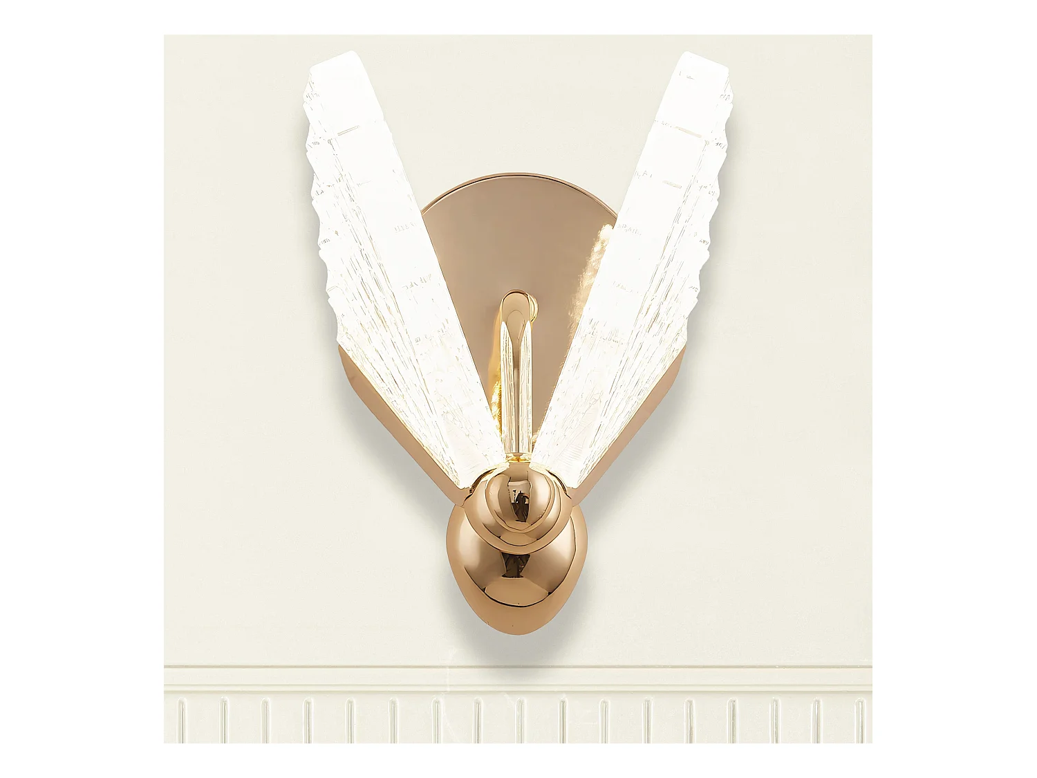 Applique Murale Toolight LHJ104-1W GOLD Gold