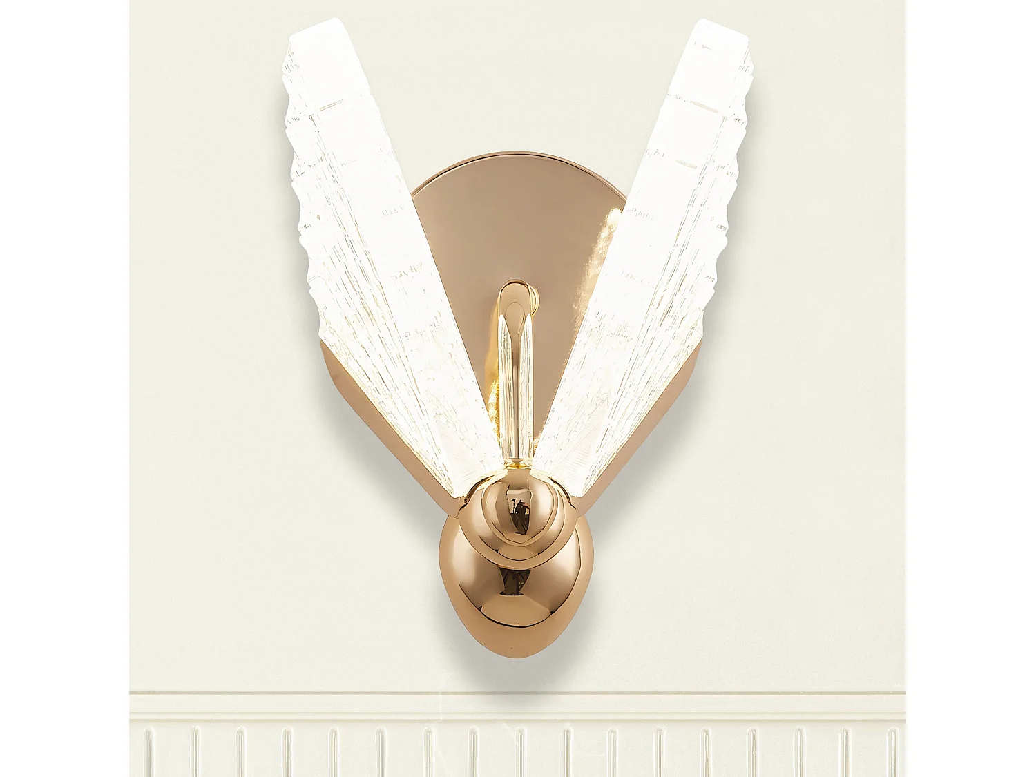 Applique Murale Toolight LHJ104-1W GOLD Gold