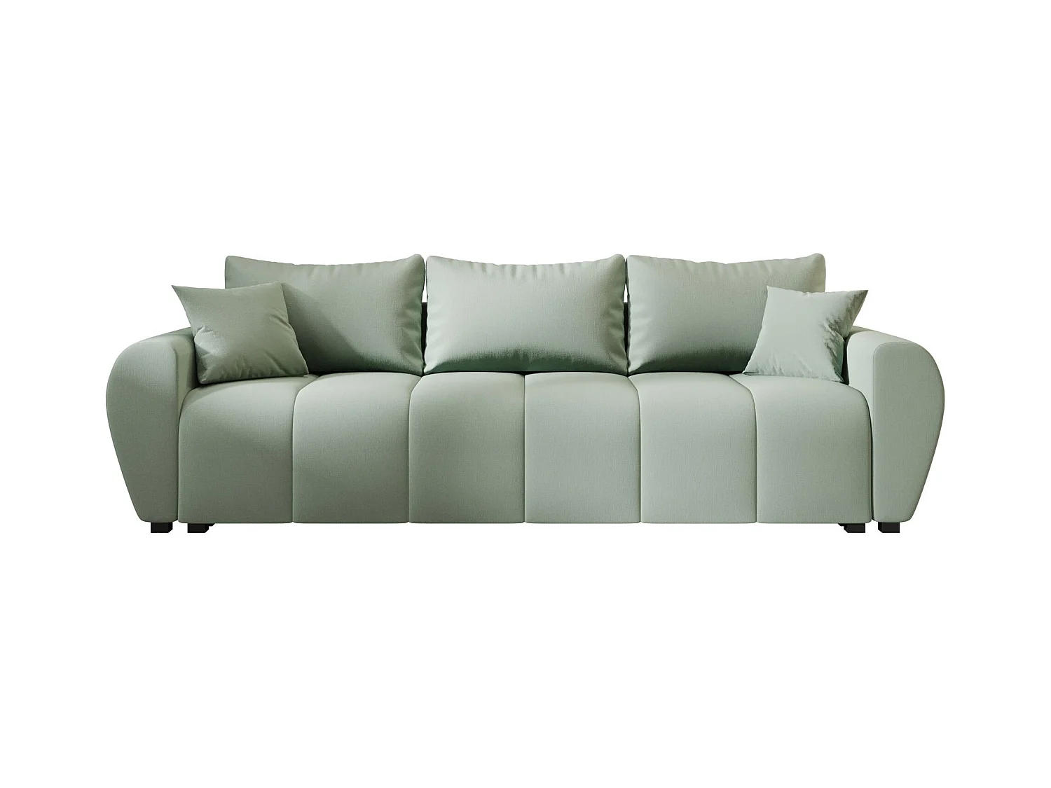 BEDANTE CANAPÉ MOLISA avec fonction lit COSMIC 16 Vert clair