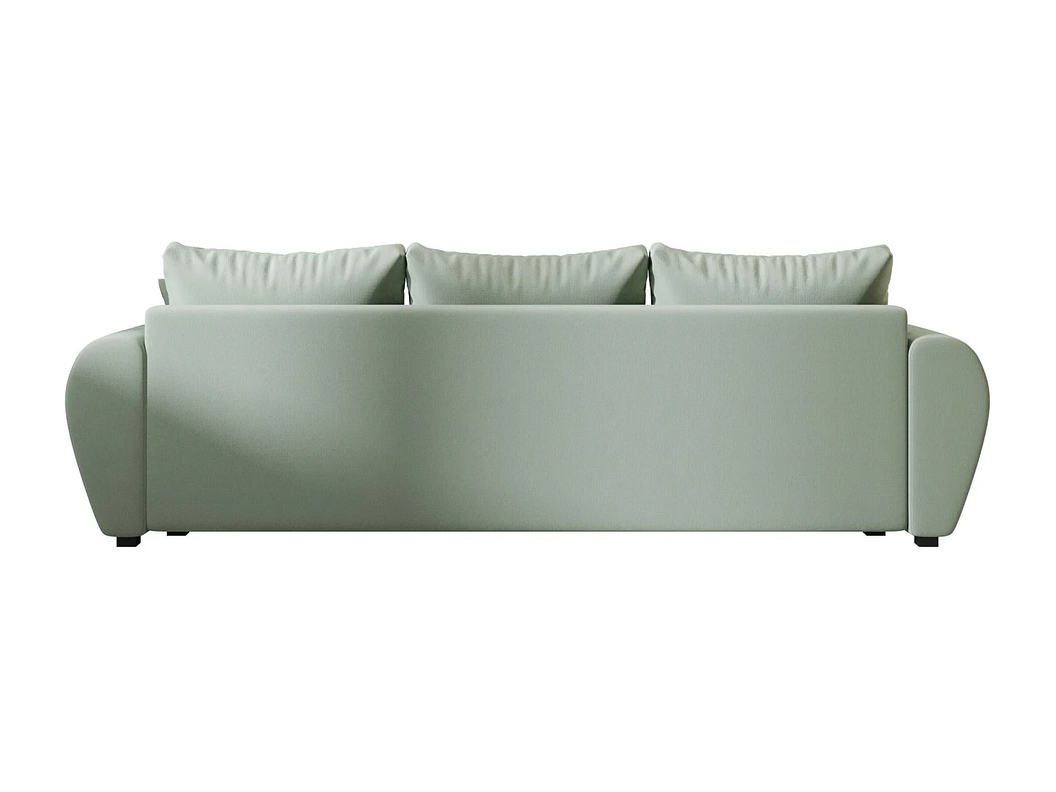 BEDANTE SOFA MOLISA mit Schlaffunktion COSMIC 16 Hellgrün Sofa mit Stauraum Bettkasten Wohnzimmersofa Couch Sofa Bettsofa Bettkasten Bettcouch