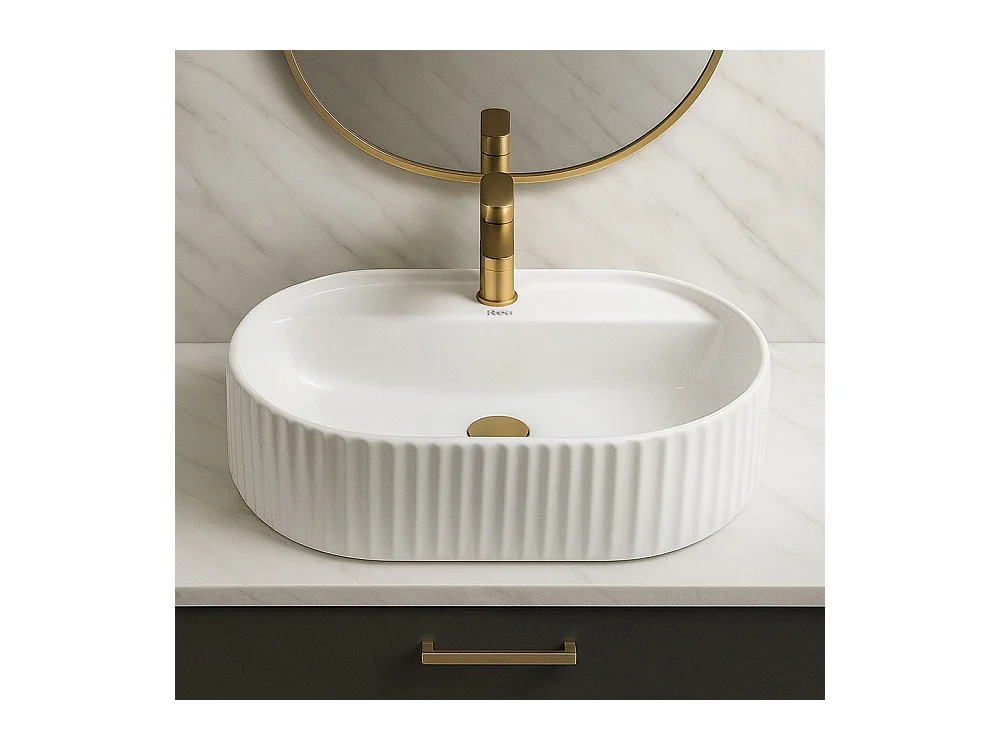 Vasque À Poser Rea Marcela 50 White