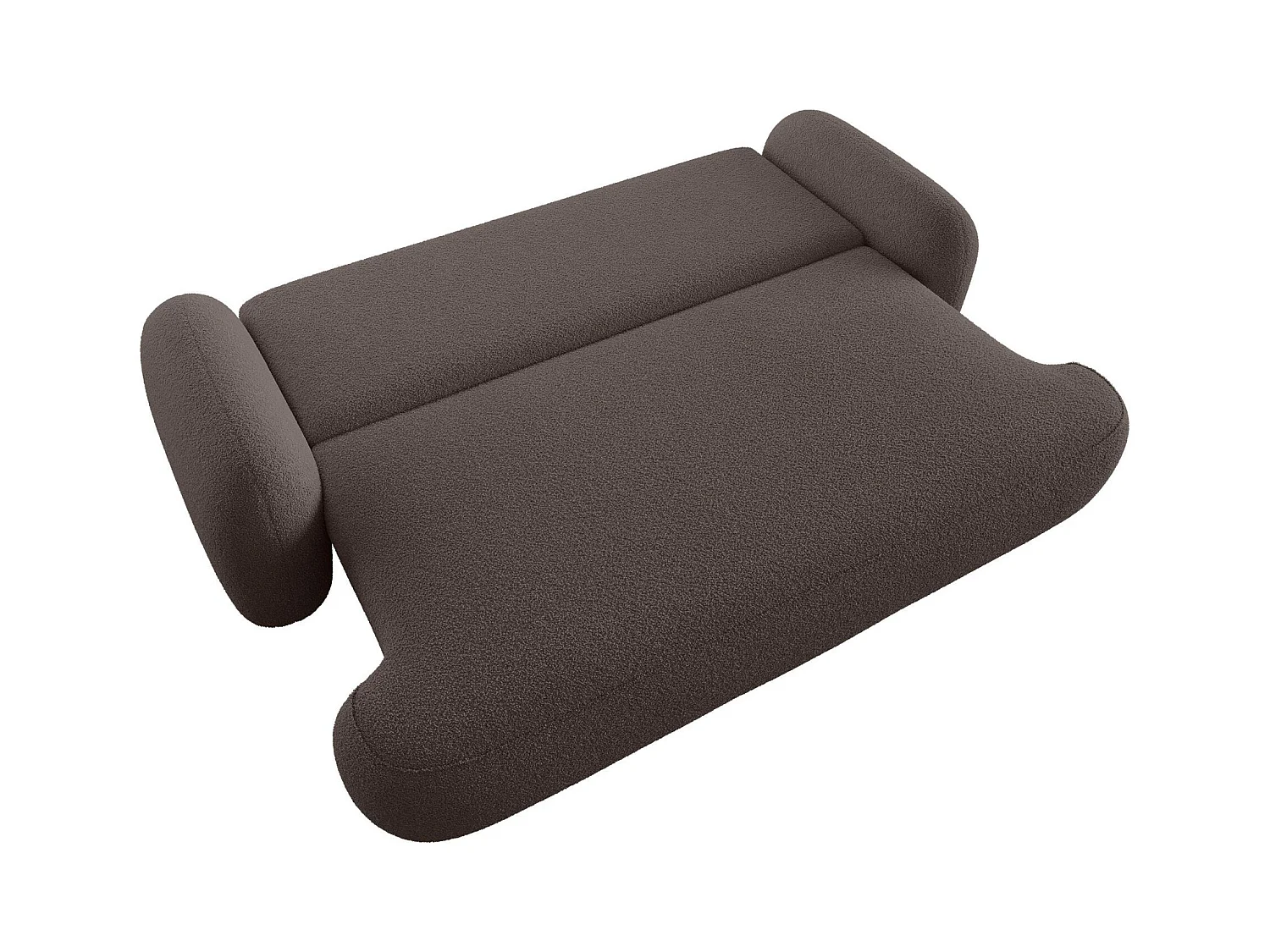 BEDANTE CANAPÉ MOLLY avec fonction lit TERRA FROTTE 29 Marron