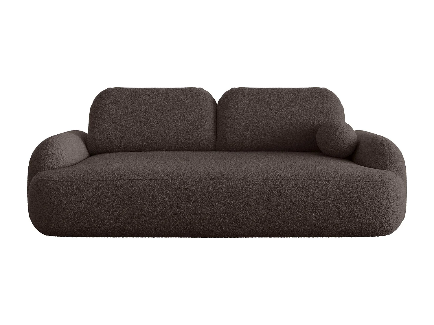 BEDANTE SOFA MOLLY mit Schlaffunktion TERRA FROTTE 29 Braun mit Bettkasten Sofa für Wohnzimmer gerades Sofa Schlafsofa Sofa mit Bettkasten Klappsofa