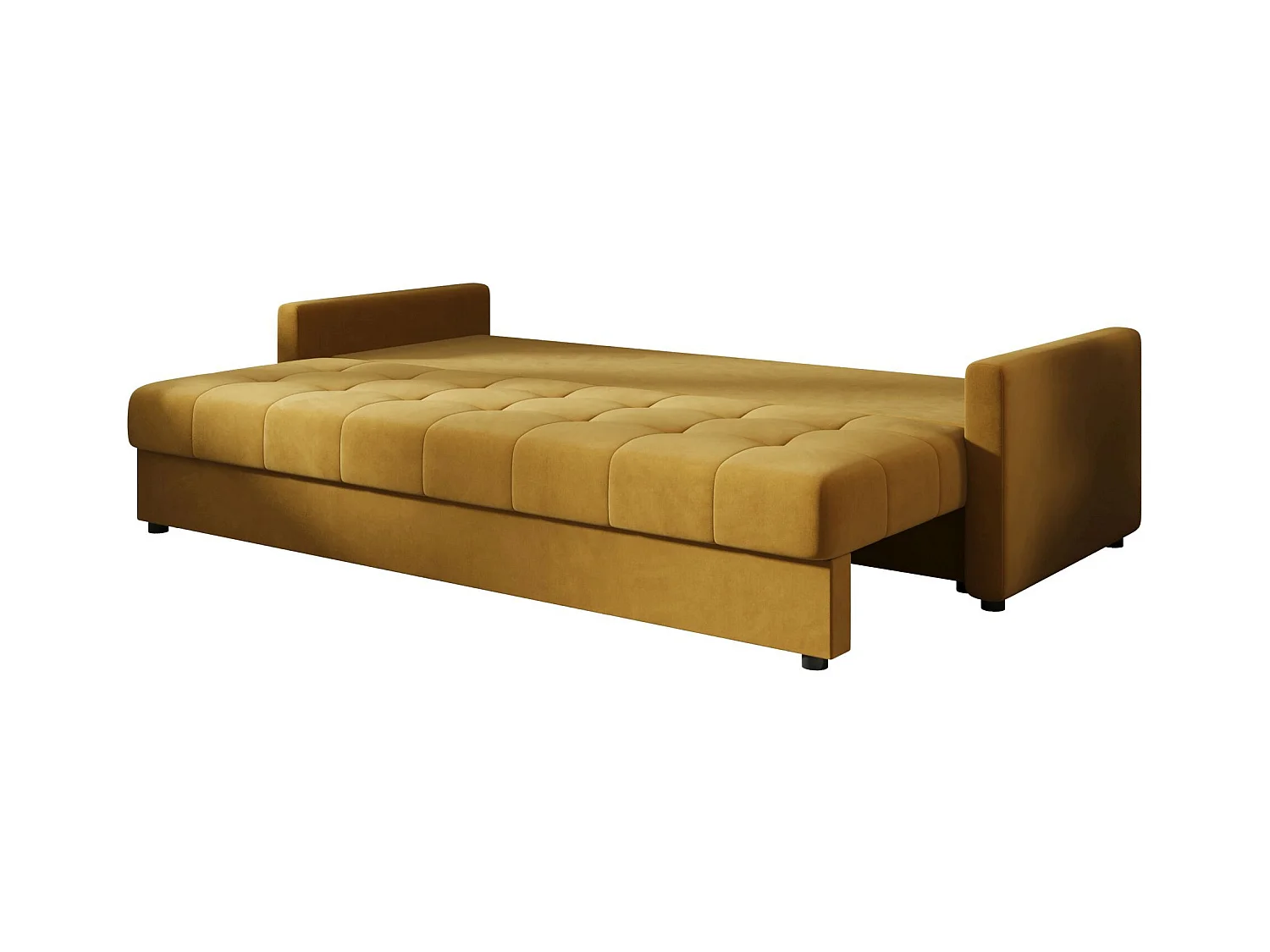 BEDANTE CANAPÉ MOS BIS avec fonction lit ITAKA 33 Moutarde