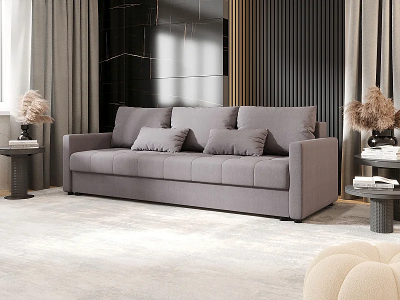 BEDANTE CANAPÉ MOS BIS avec fonction lit COSMIC 160 Gris