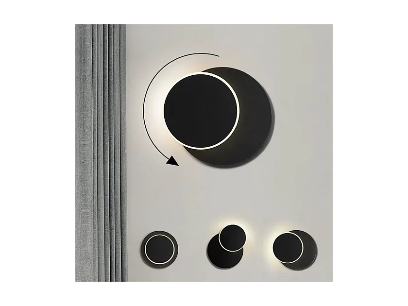 Applique Murale Toolight LHJ082-W Black