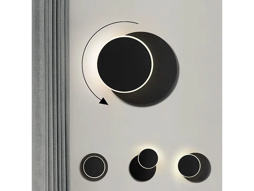 Applique Murale Toolight LHJ082-W Black