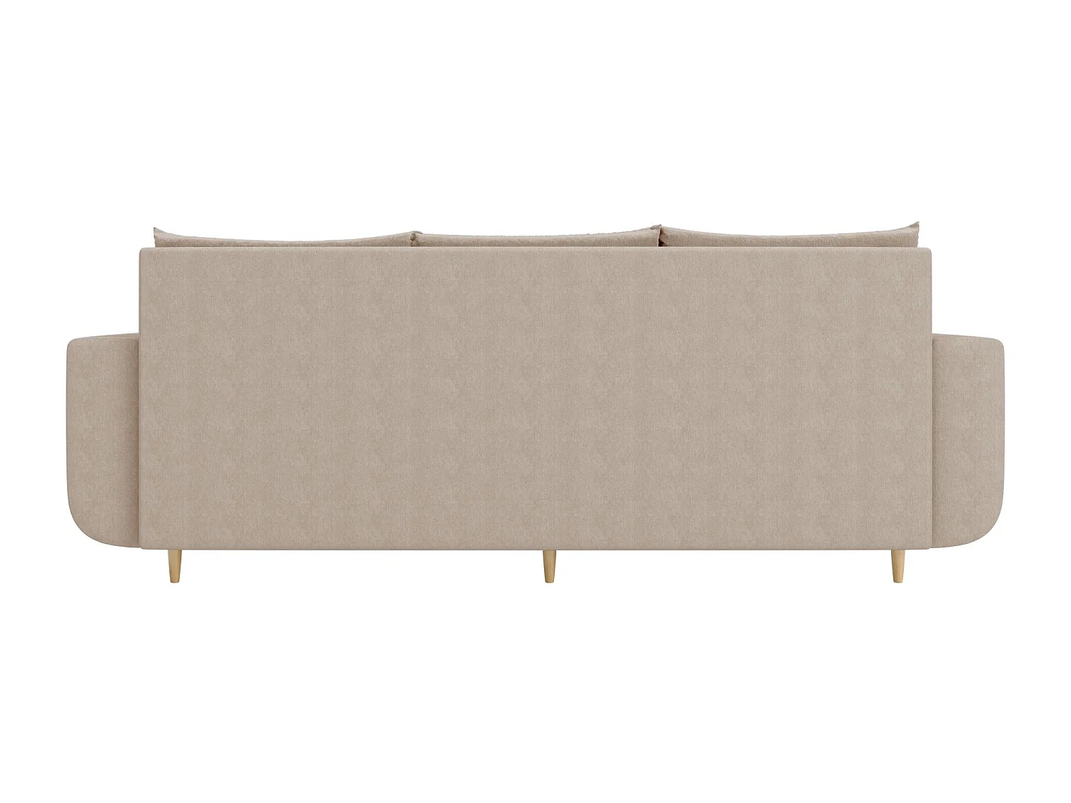 BEDANTE canapé DELFIN avec fonction de couchage COSMIC 10 beige