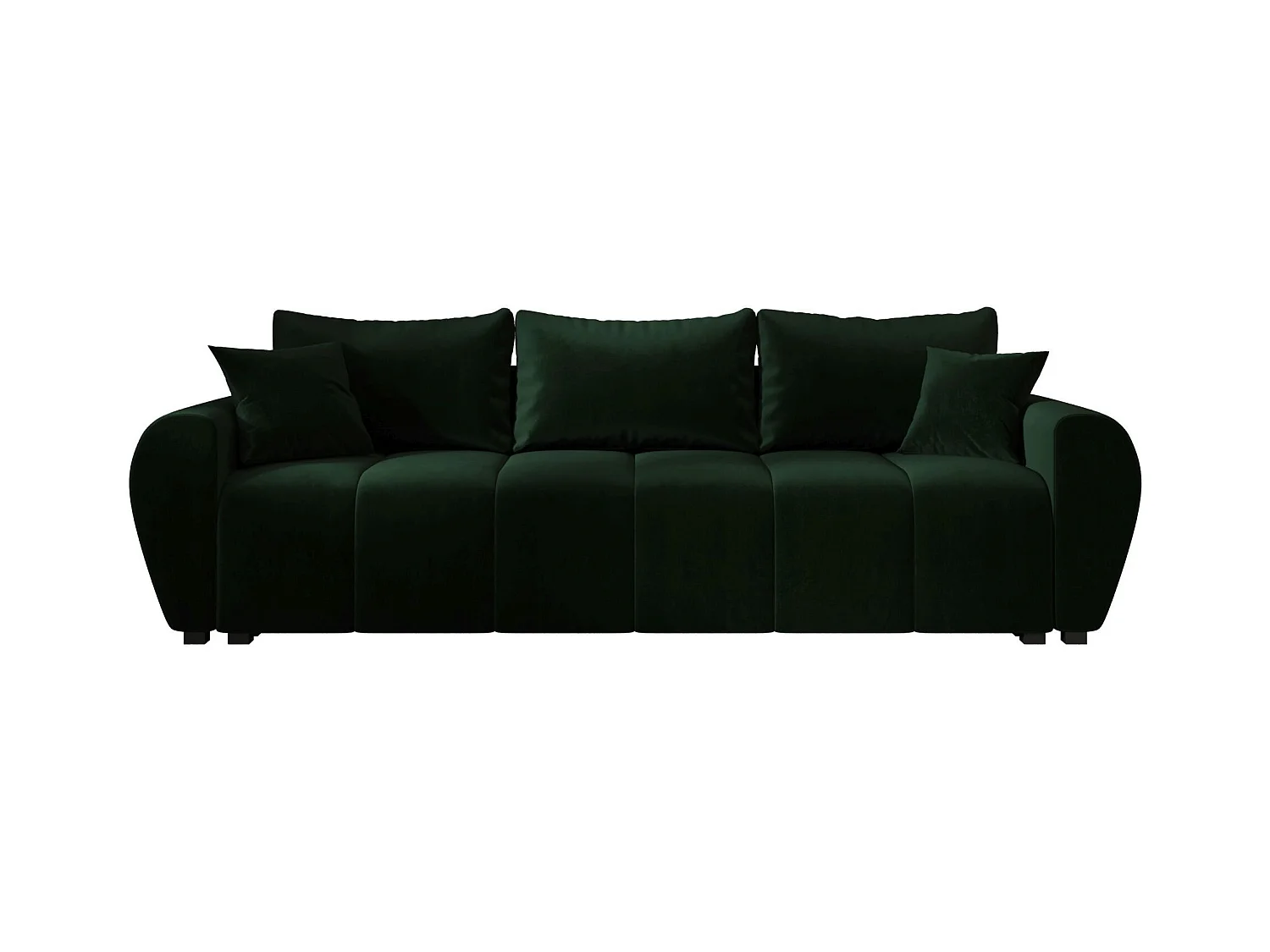 BEDANTE CANAPÉ MOLISA avec fonction lit ITAKA 10 Vert foncé