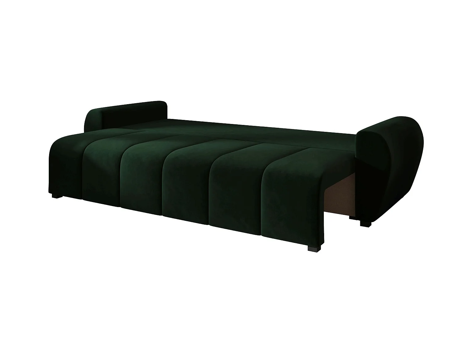 BEDANTE CANAPÉ MOLISA avec fonction lit ITAKA 10 Vert foncé