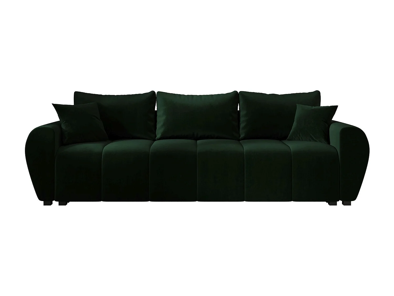 BEDANTE CANAPÉ MOLISA avec fonction lit ITAKA 10 Vert foncé