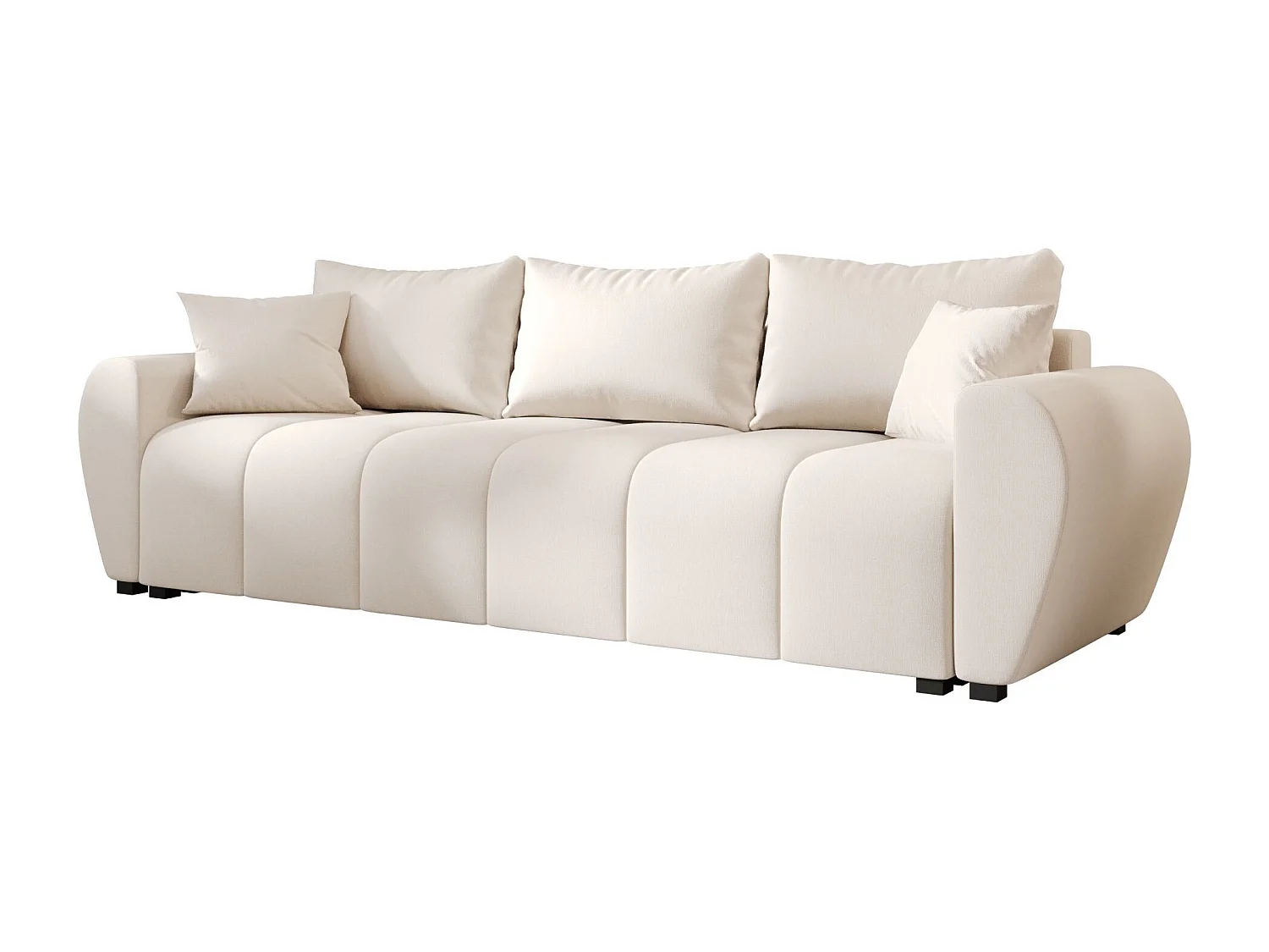 BEDANTE CANAPÉ MOLISA avec fonction lit COSMIC 10 Beige