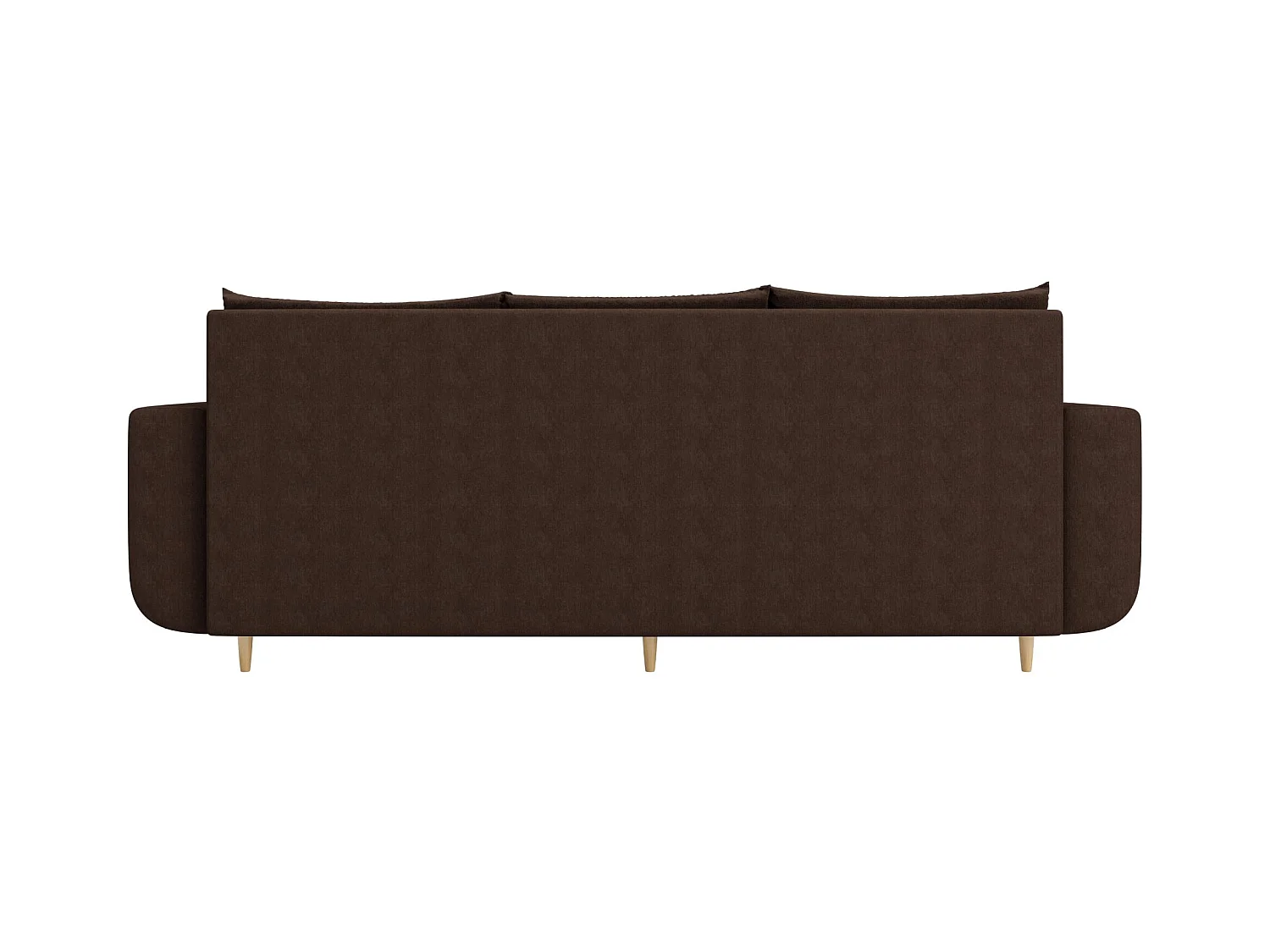 BEDANTE canapé DELFIN avec fonction de couchage COSMIC 800 marron