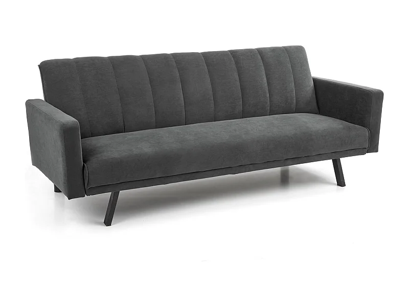 Canapé Armando/fonction couchage/revêtement en tissu/anthracite