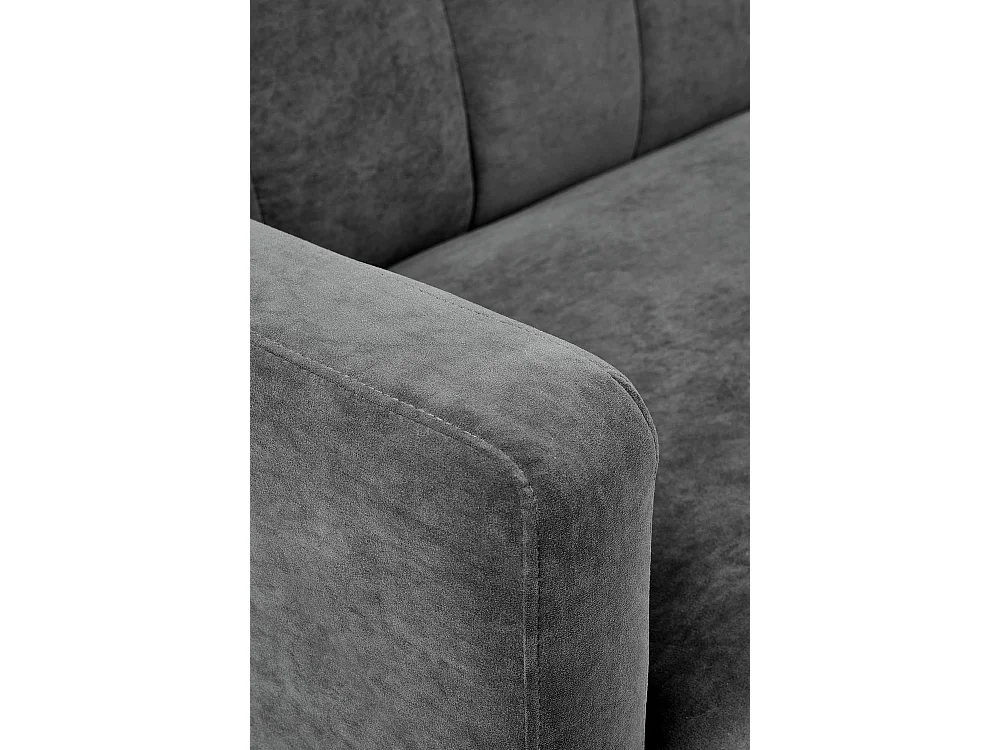 Canapé Armando/fonction couchage/revêtement en tissu/anthracite