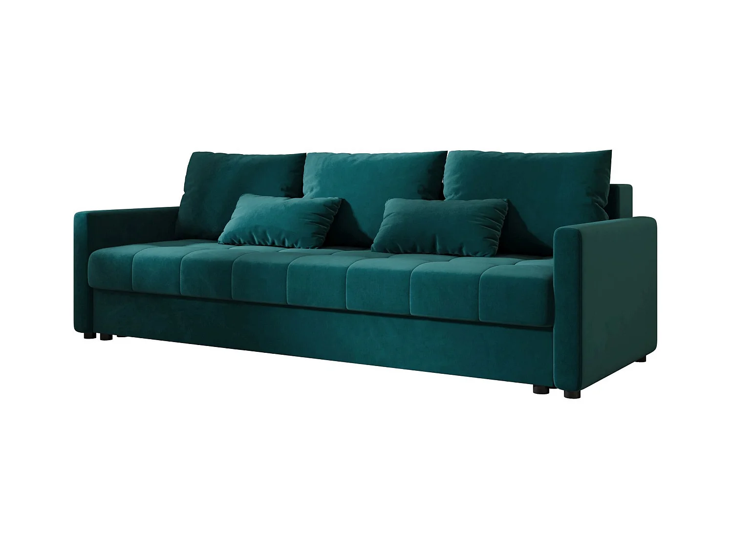 BEDANTE CANAPÉ MOS BIS avec fonction lit ITAKA 39 Turquoise