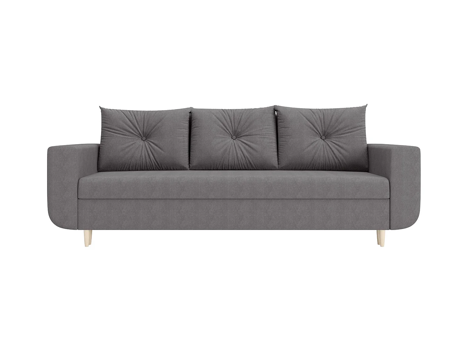 BEDANTE canapé DELFIN avec fonction de couchage COSMIC 160 gris