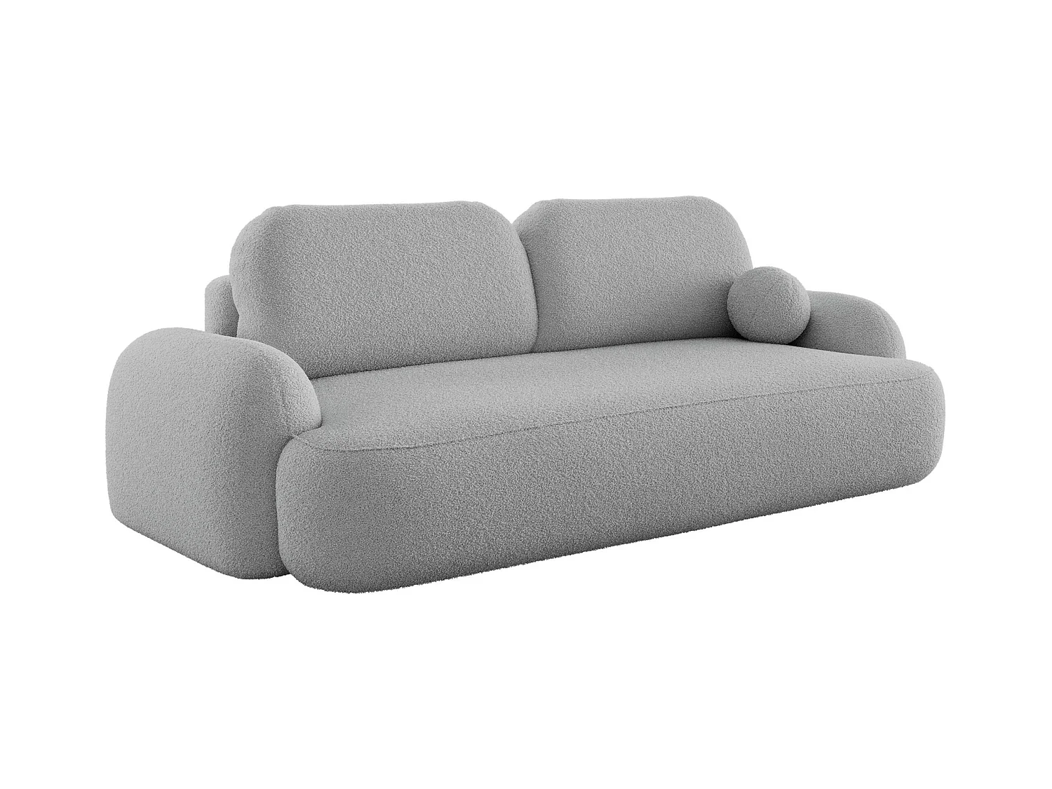 BEDANTE CANAPÉ MOLLY avec fonction lit TERRA FROTTE 05 Gris