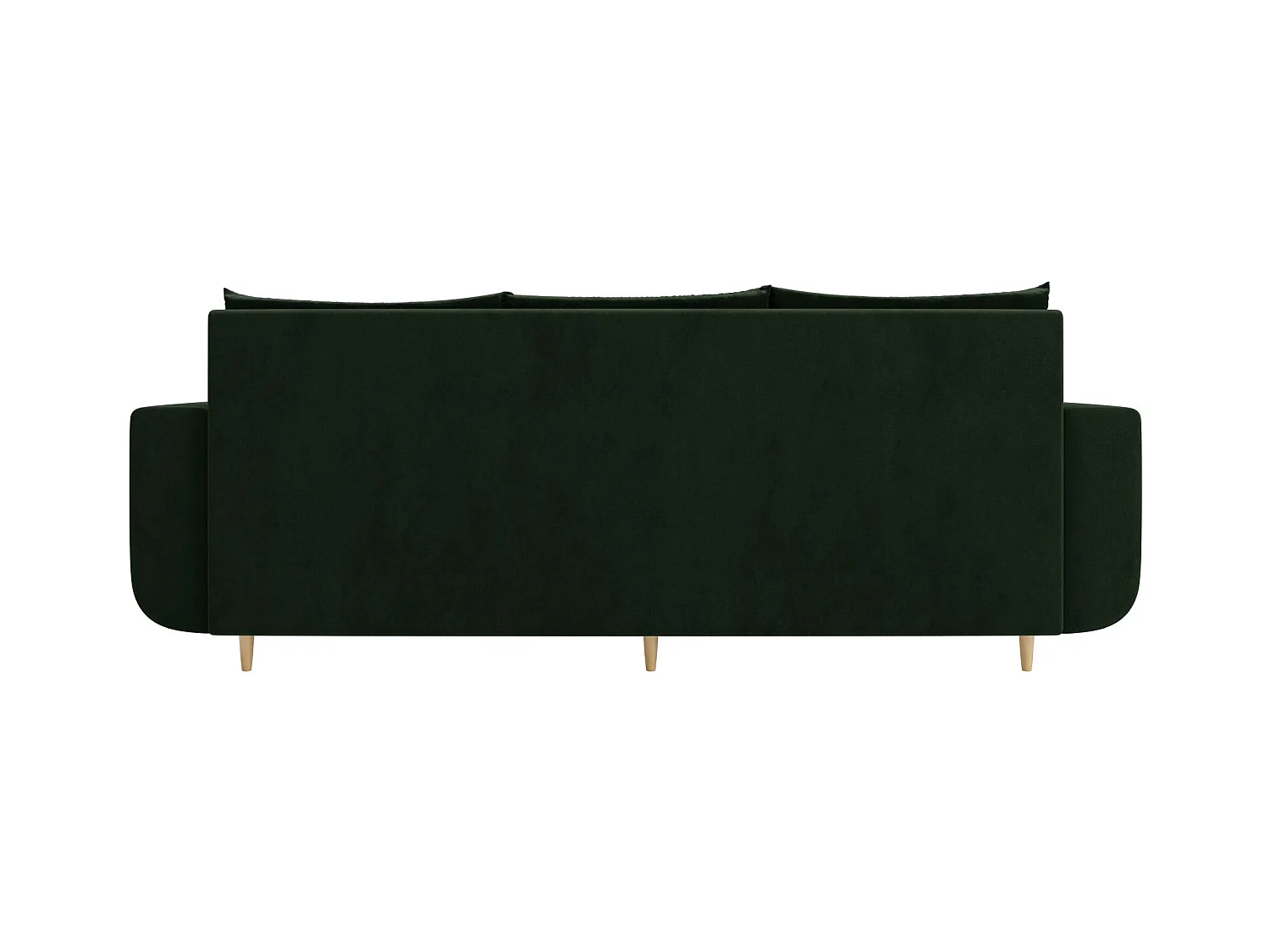 BEDANTE canapé DELFIN avec fonction de couchage ITAKA 10 vert foncé
