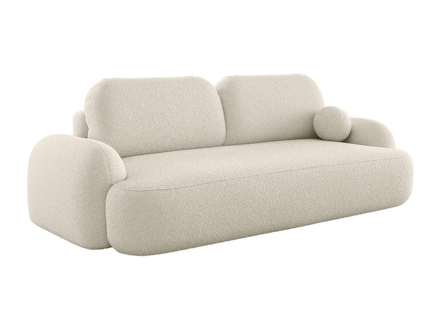 BEDANTE CANAPÉ MOLLY avec fonction lit TERRA FROTTE 01 Crème