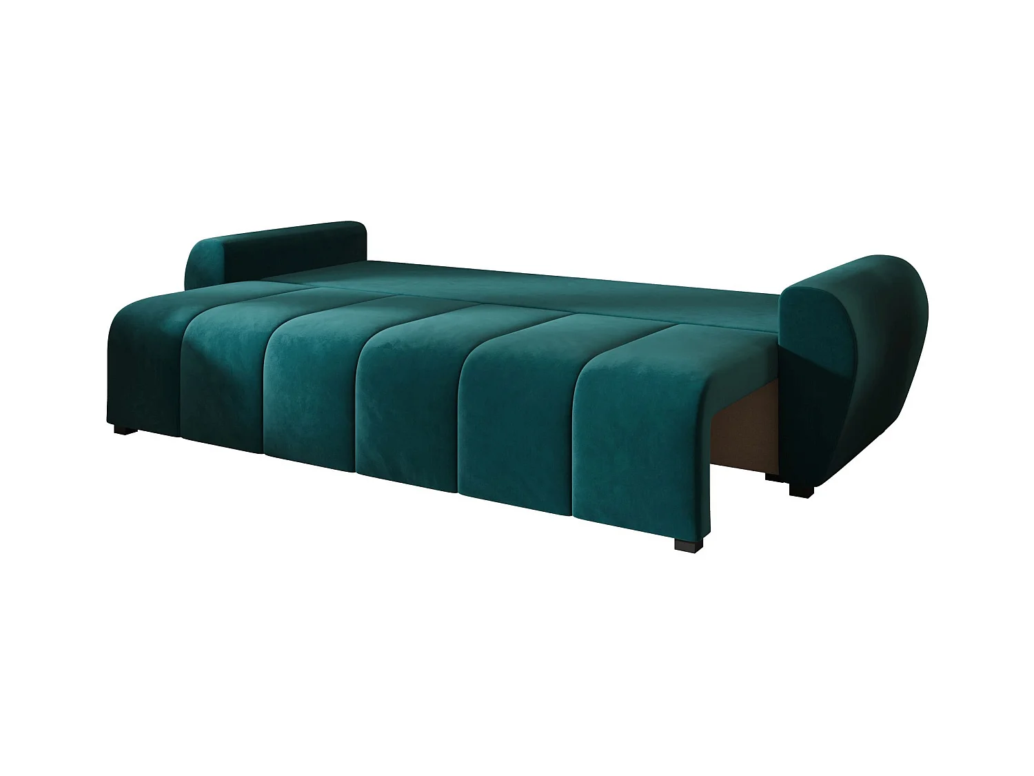 BEDANTE CANAPÉ MOLISA avec fonction lit ITAKA 39 Turquoise