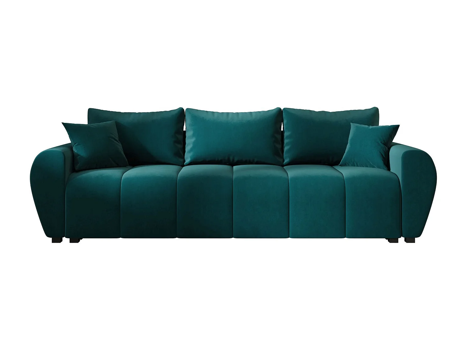 BEDANTE CANAPÉ MOLISA avec fonction lit ITAKA 39 Turquoise