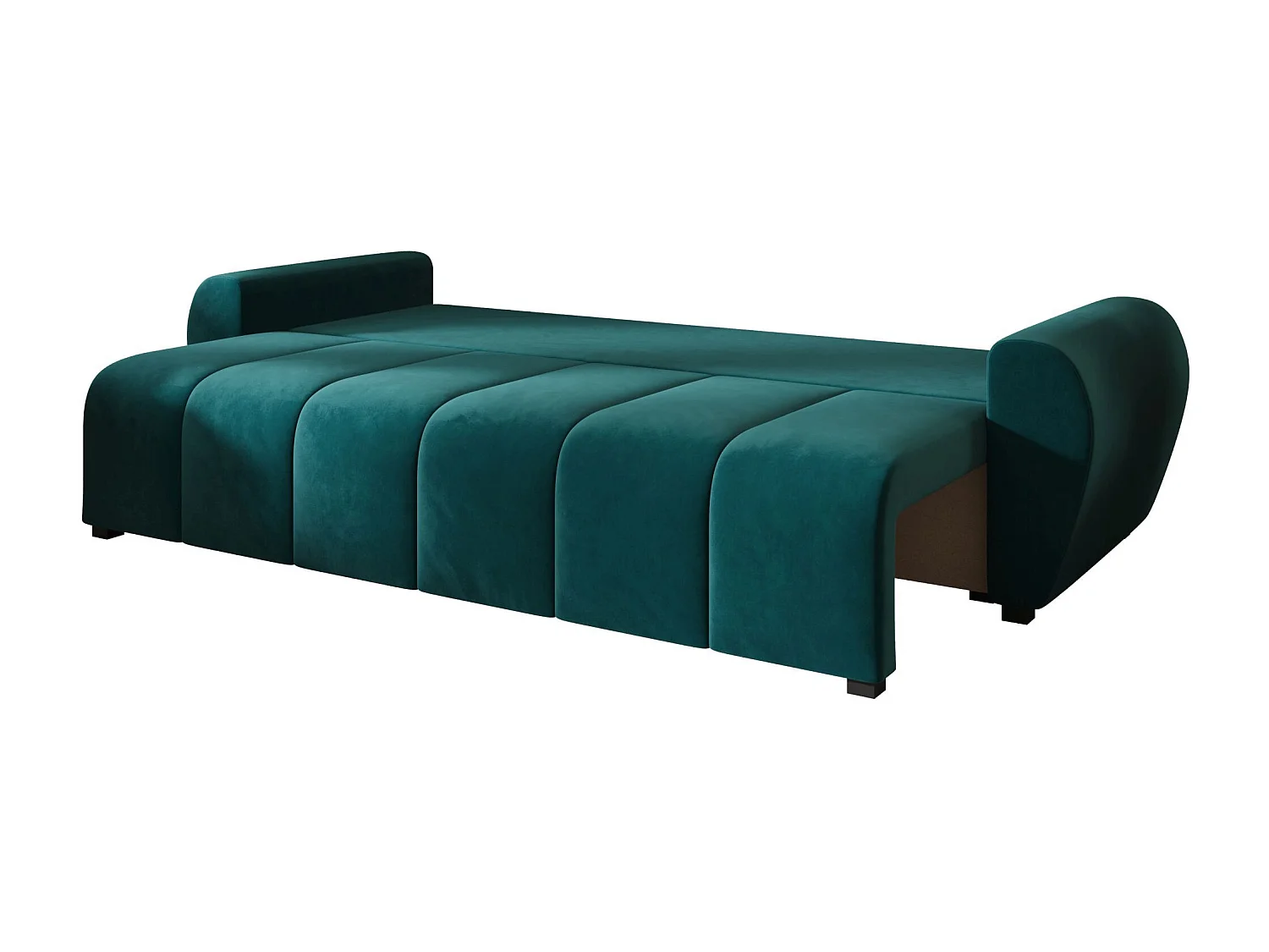 BEDANTE CANAPÉ MOLISA avec fonction lit ITAKA 39 Turquoise